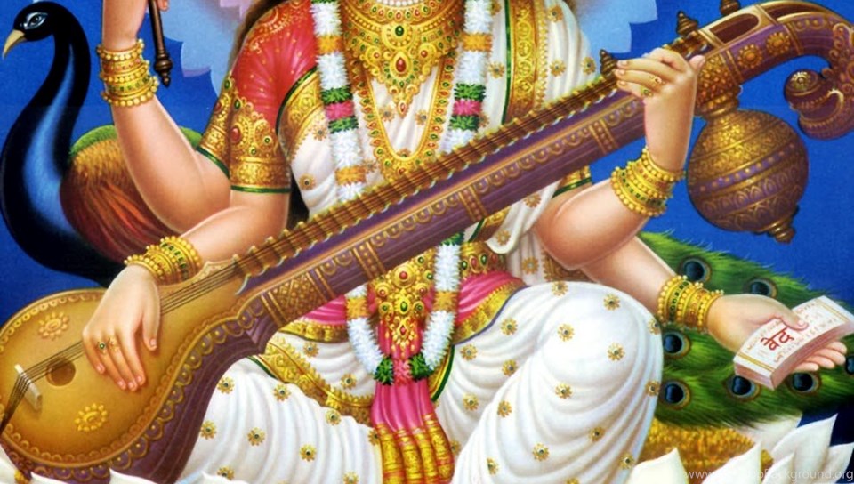 Goddess Saraswati Pictures Download Desktop Background