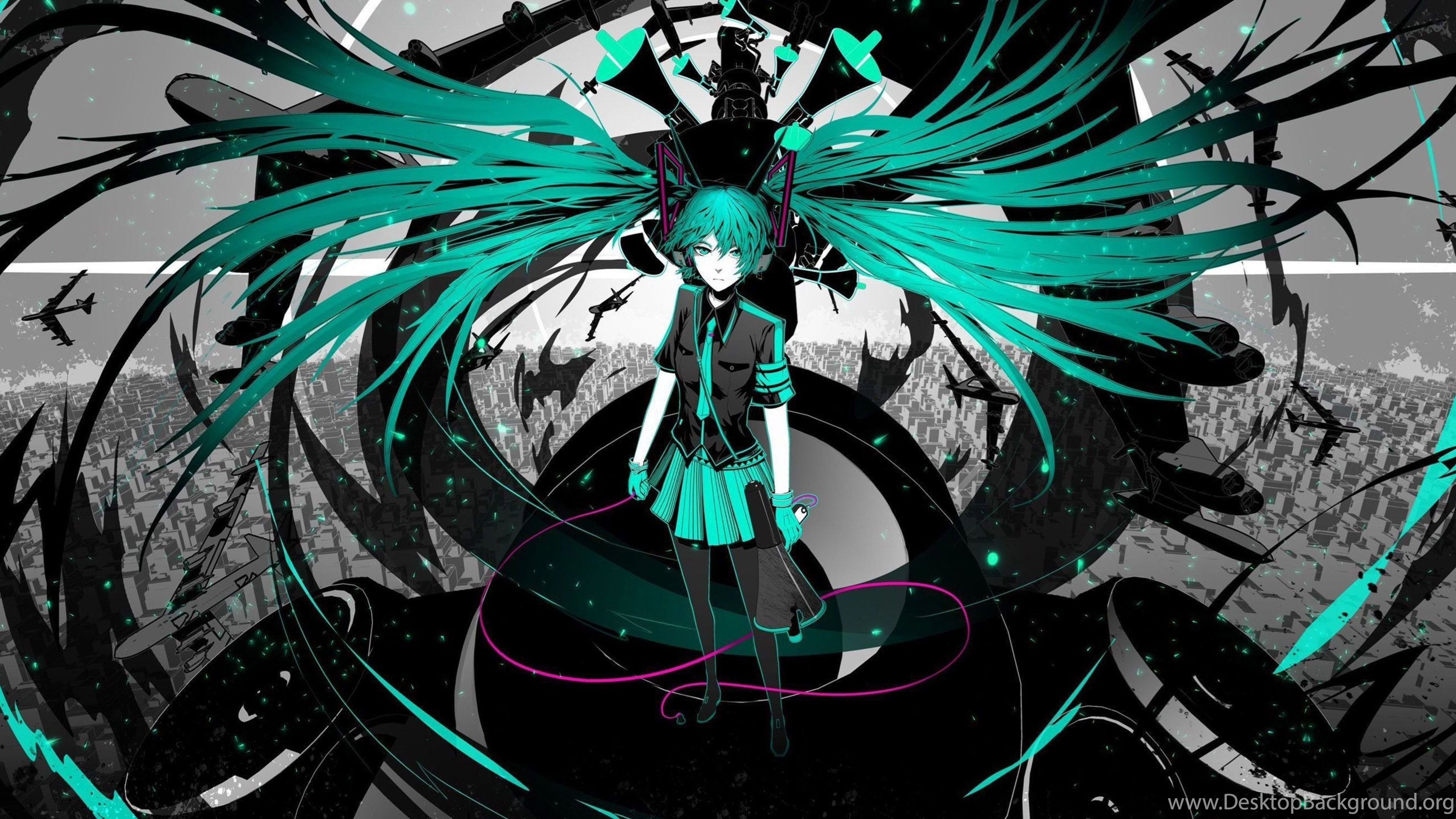 Hatsune miku deals wallpaper