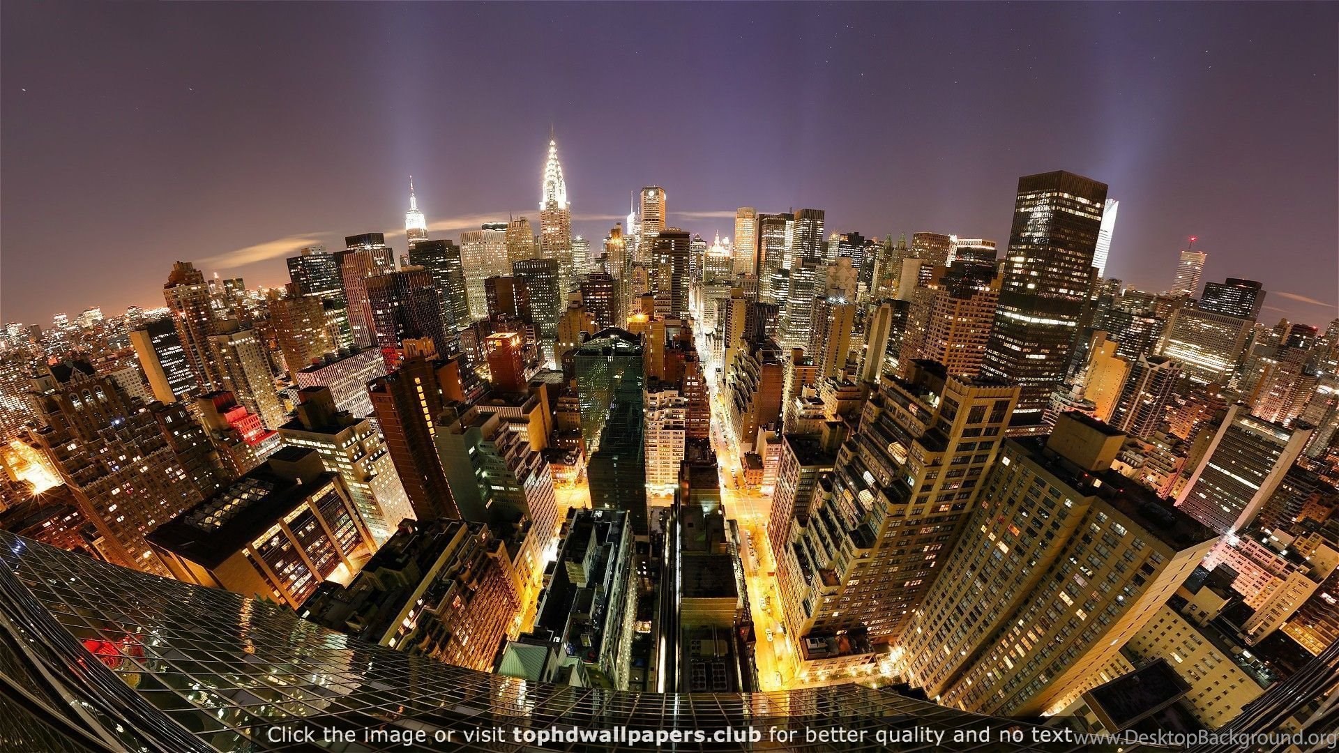 New York City Night Hd Wallpapers For Your Pc Mac Or Mobile Device