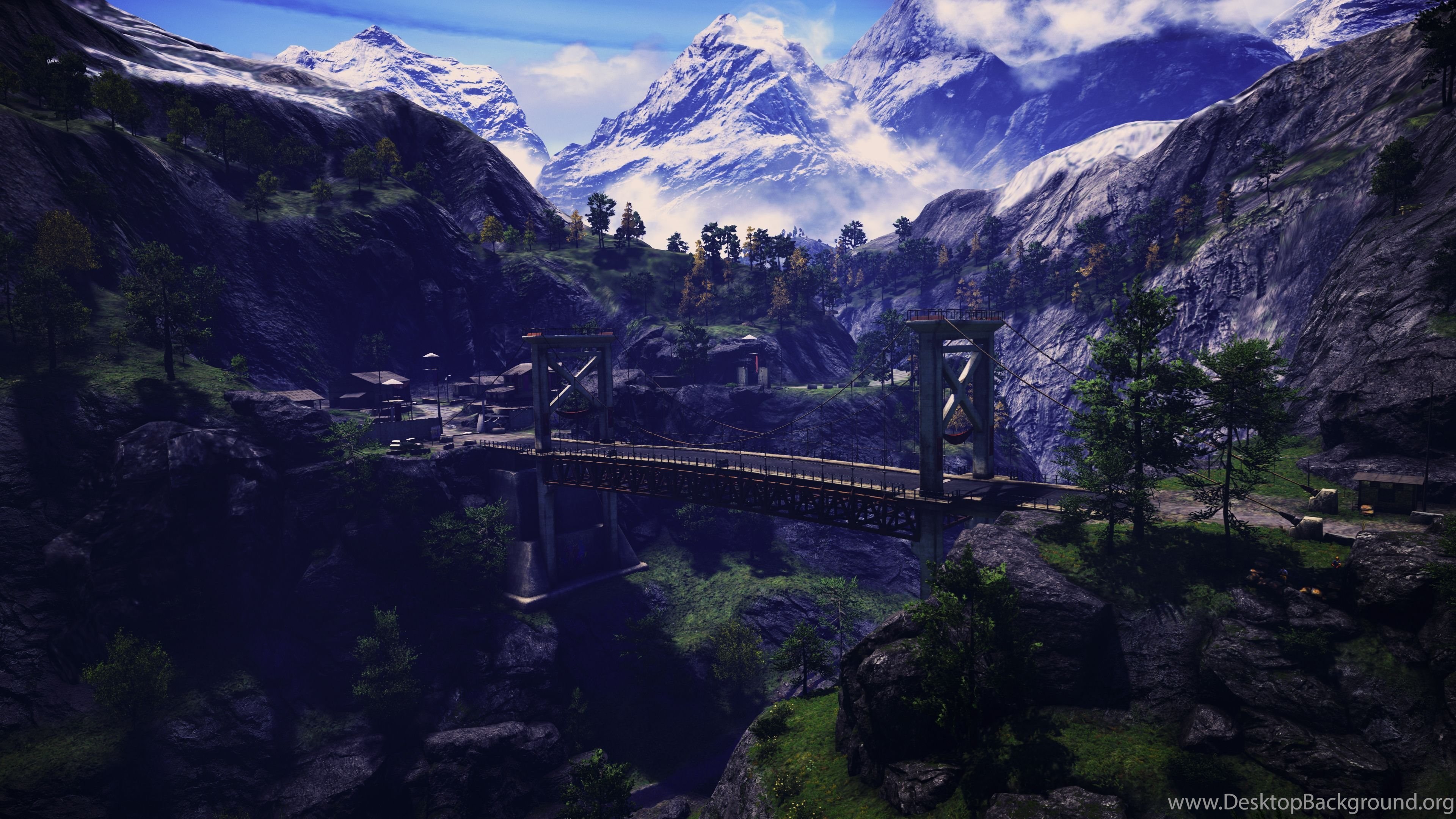 Far Cry 4 Bridge Wallpapers 4k Computer Wallpapers Desktop
