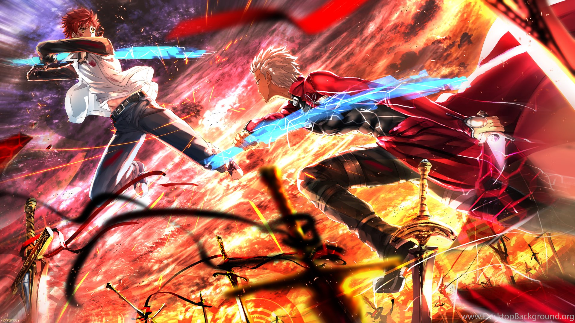44 Fate Stay Night Unlimited Blade Works Hd Wallpapers
