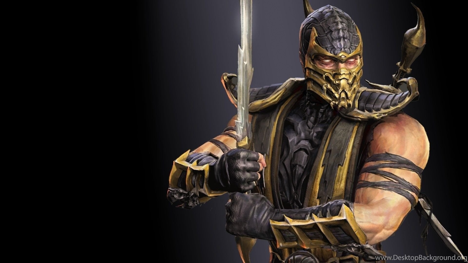 Mortal Kombat Scorpion Wallpaper.jpg Desktop Background