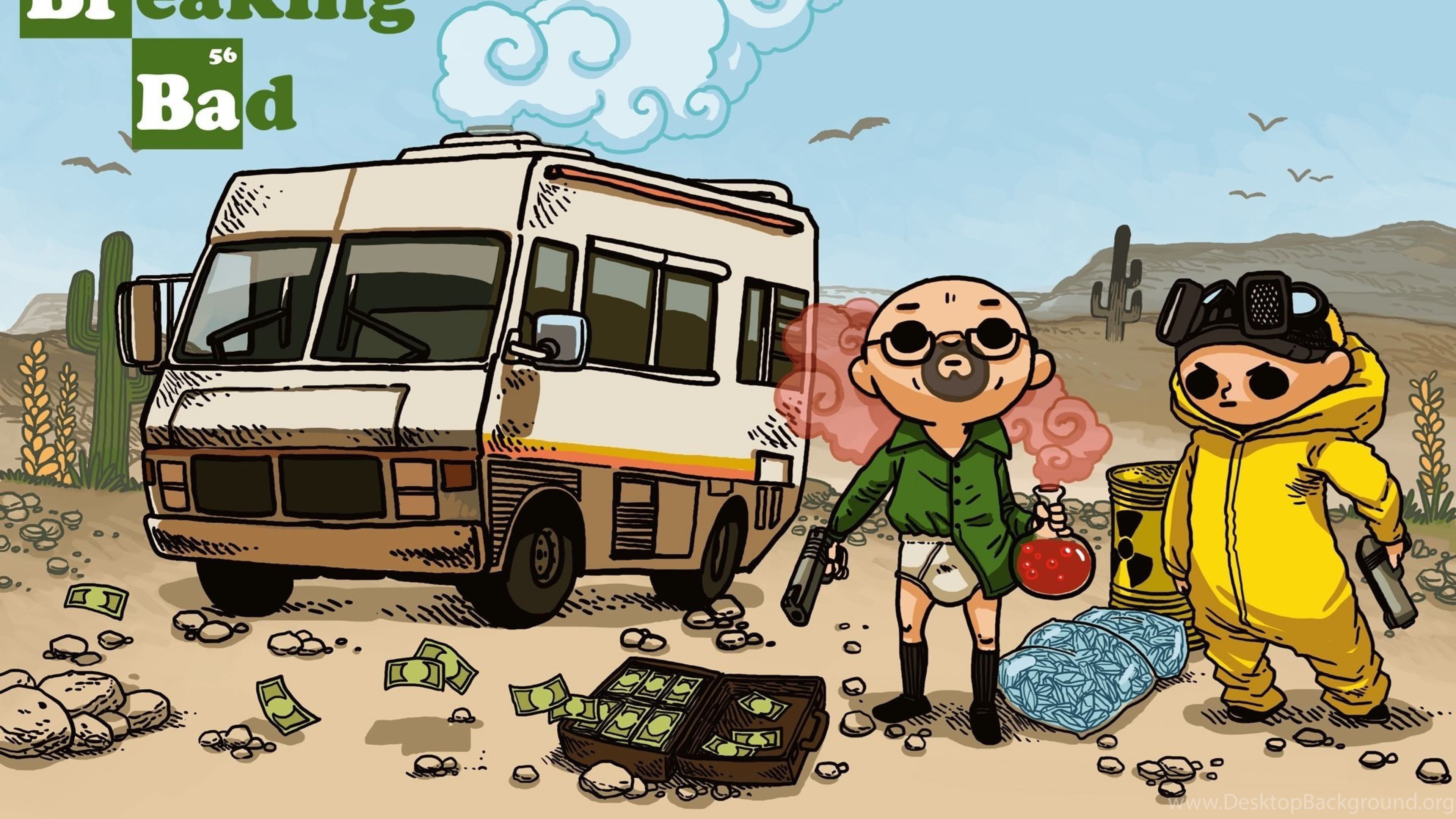 Download Wallpapers 3840x2160 Breaking Bad Walter White Jesse