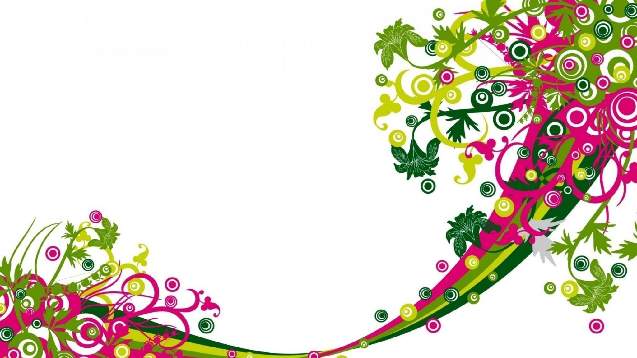 Download Wallpapers 2048x1152 Design Vector Color Line White