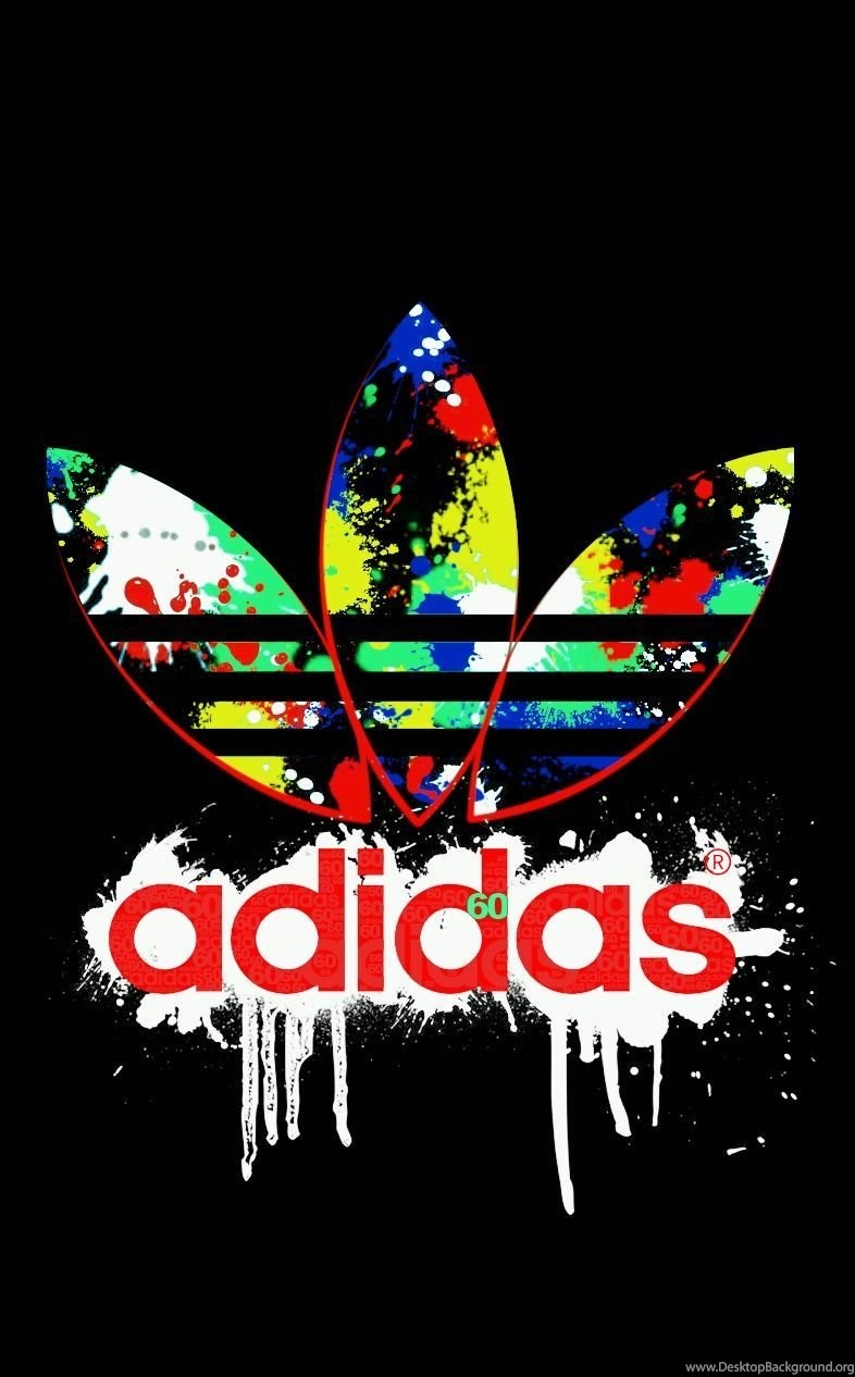 adidas colorful logo