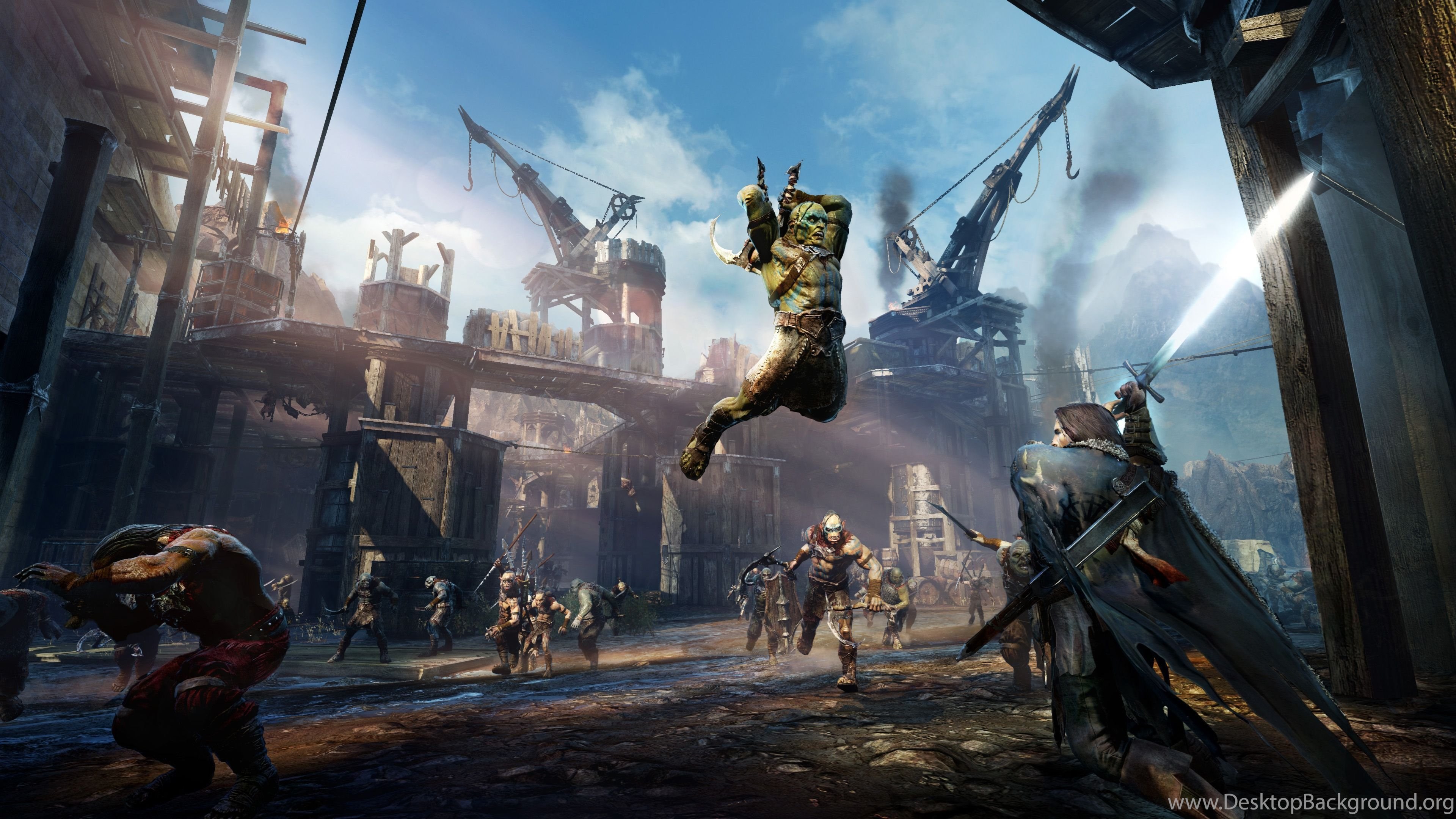 Middle Earth Shadow Of Mordor Video Game Free Hd Wallpaper 31jpg