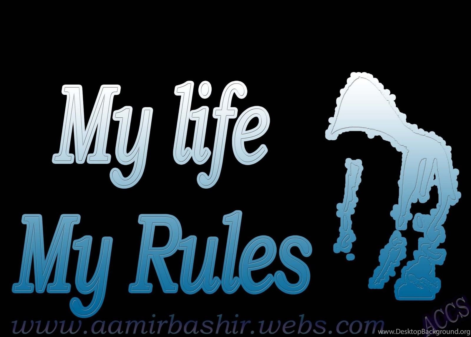 My Life My Rules My Attitude Wallpapers For Girls Cool My Life