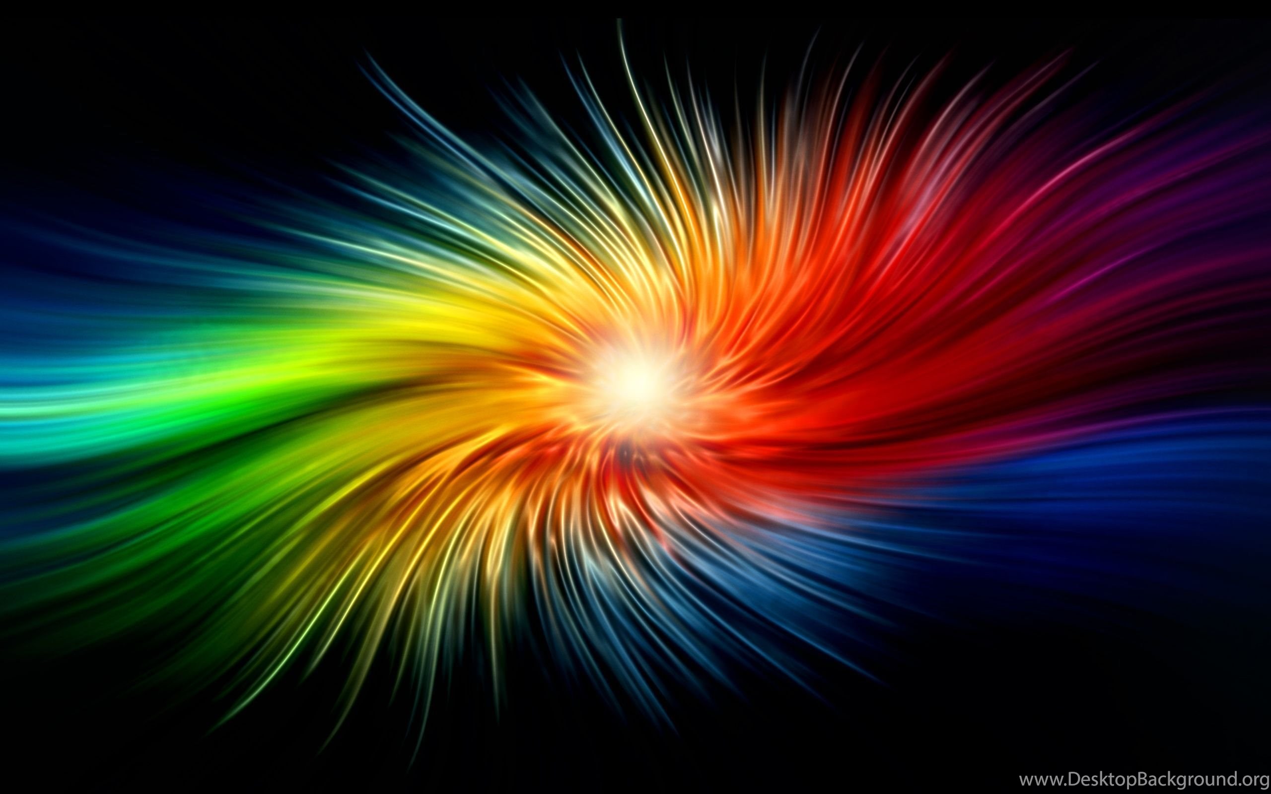 Colorful Abstract Wallpapers With Ten Colors Desktop Background