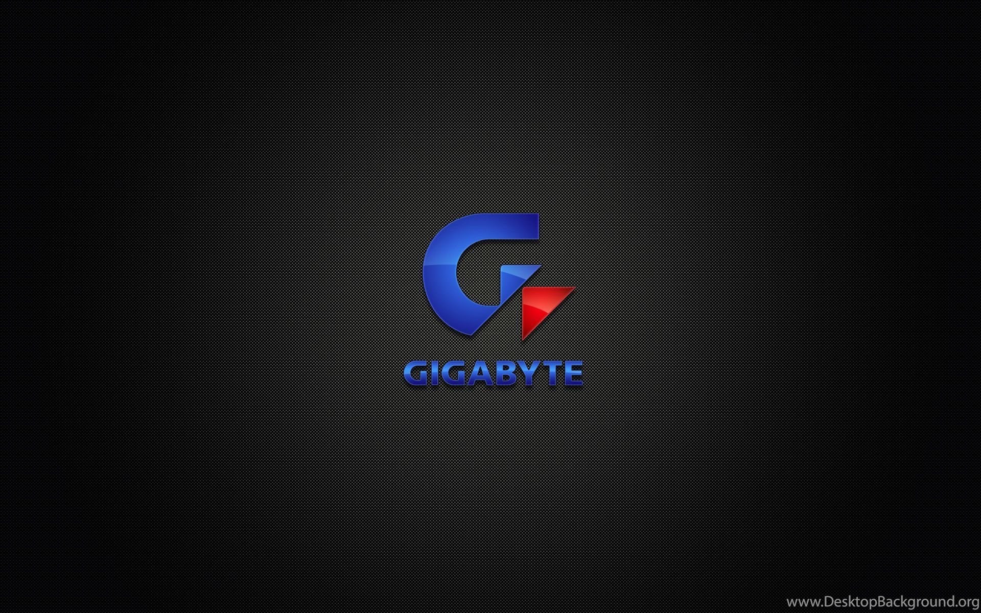 Gigabyte Logo On Black Background Wallpaper Jpg Desktop Background