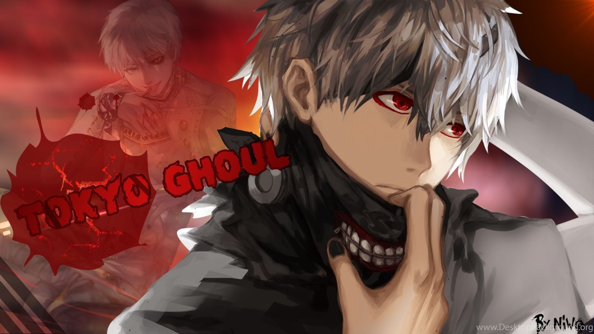 WallPaper Ken Kaneki Tokyo Ghoul By IAmNiwo On DeviantArt Desktop