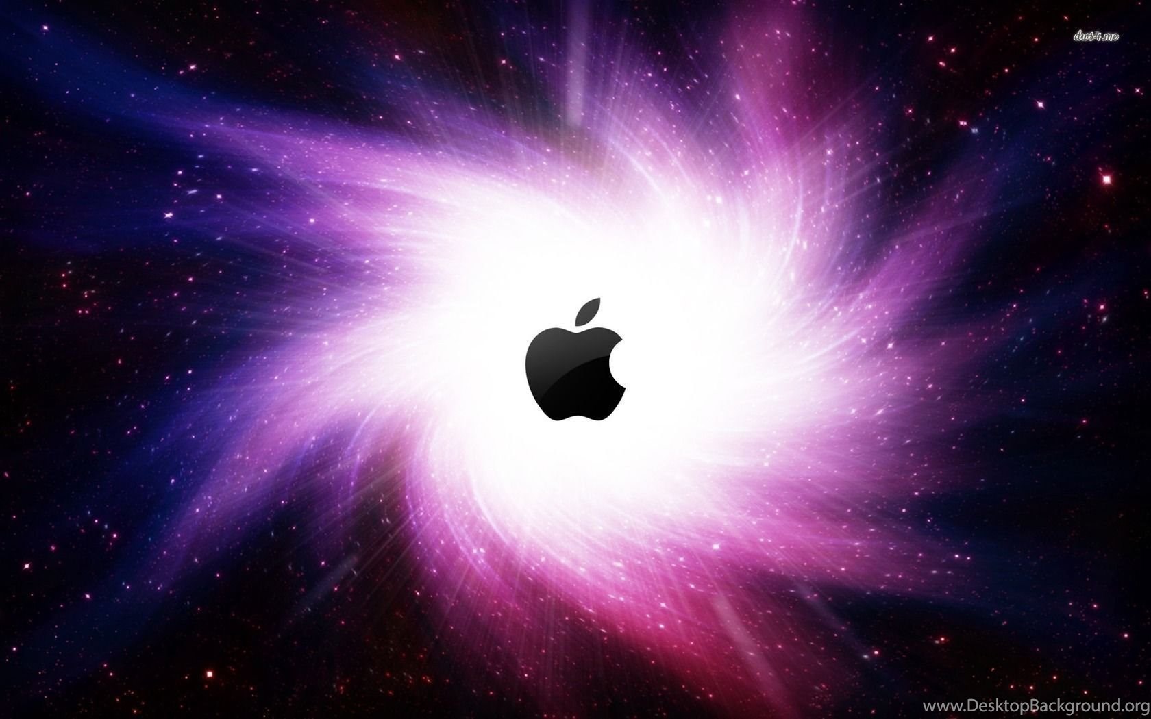 Apple In The Galaxy Wallpapers Computer Wallpapers Desktop Background