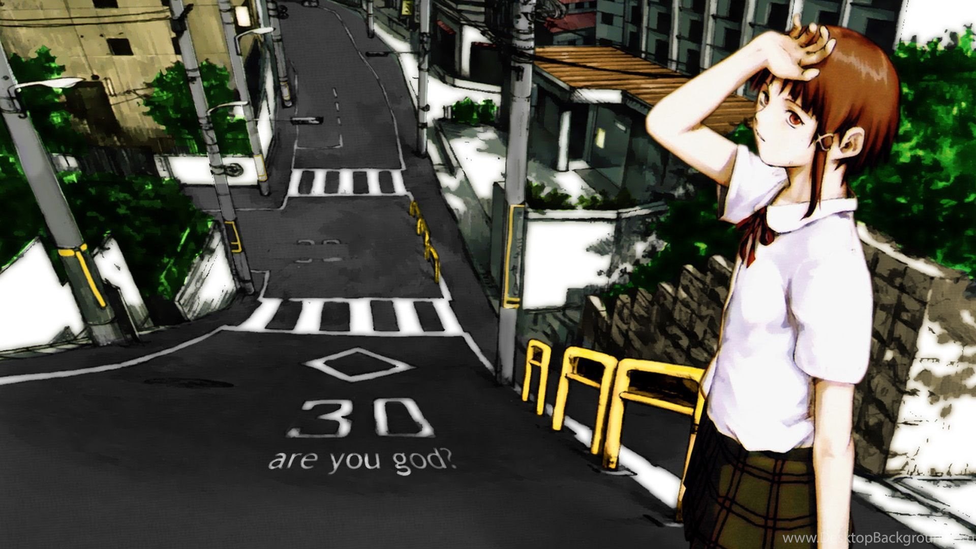 Serial Experiments Lain Hd Wallpapers Desktop Background