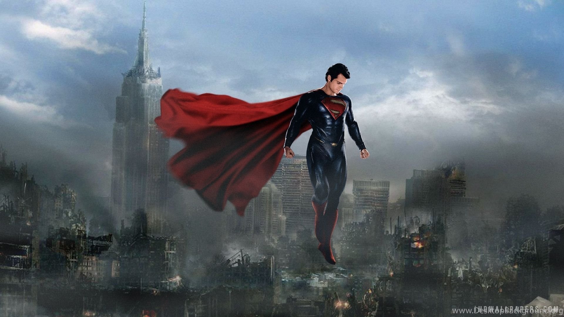 Superman In Man Of Steel Hd Wallpapers Ihd Wallpapers Desktop Background