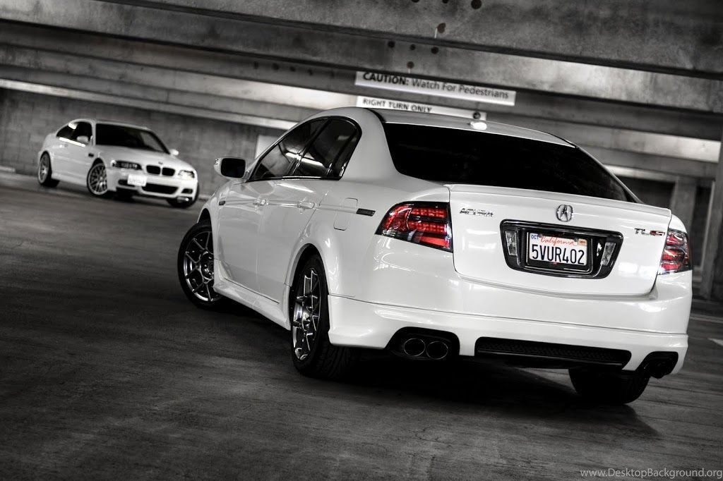 2008 Hd Acura Tl Type S White Wallpaper Jpg Desktop Background
