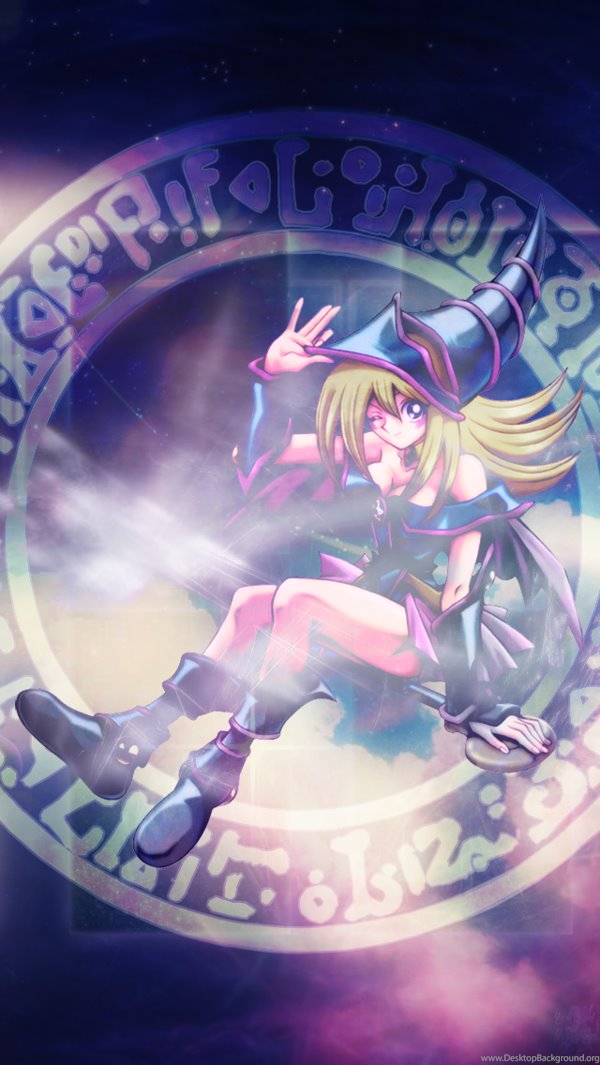 Wallpapers Dark Magician Girl The Dragon Knight By Igorbmaciel On