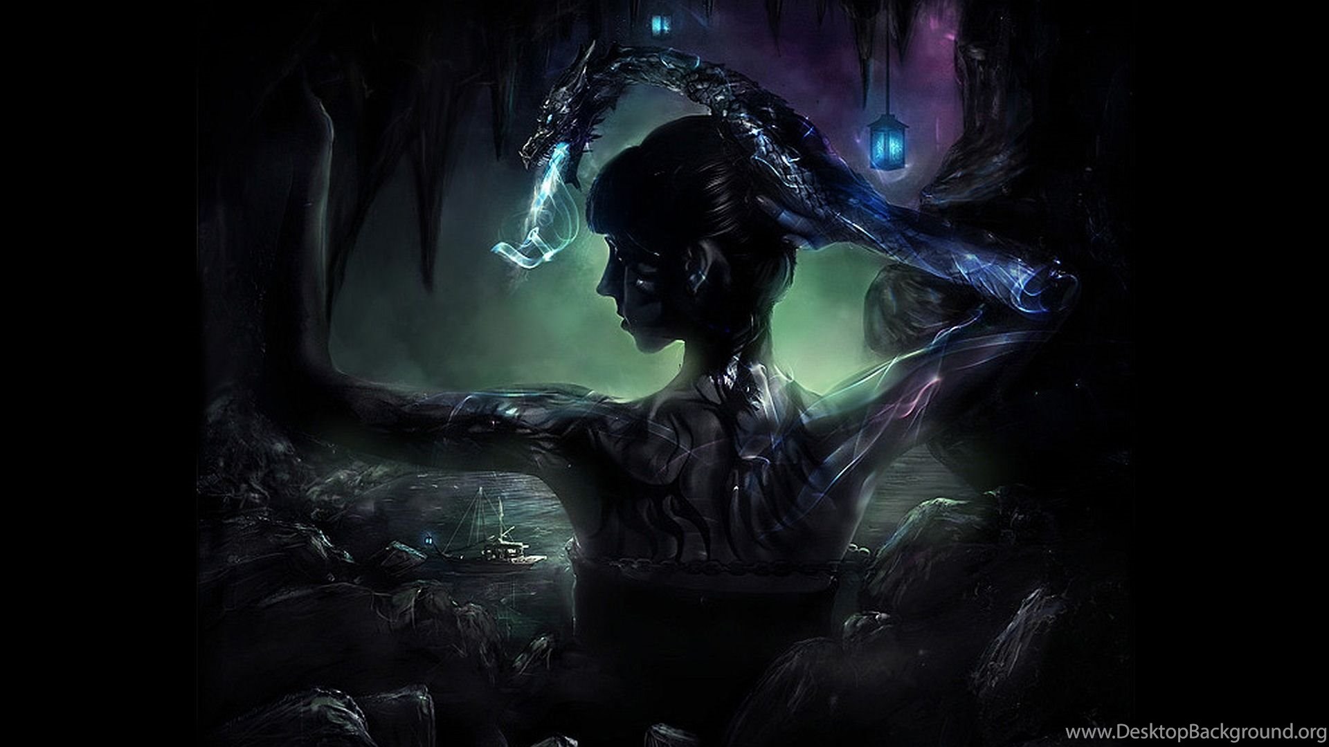 Dark Computer Wallpapers Desktop Backgrounds Desktop Background