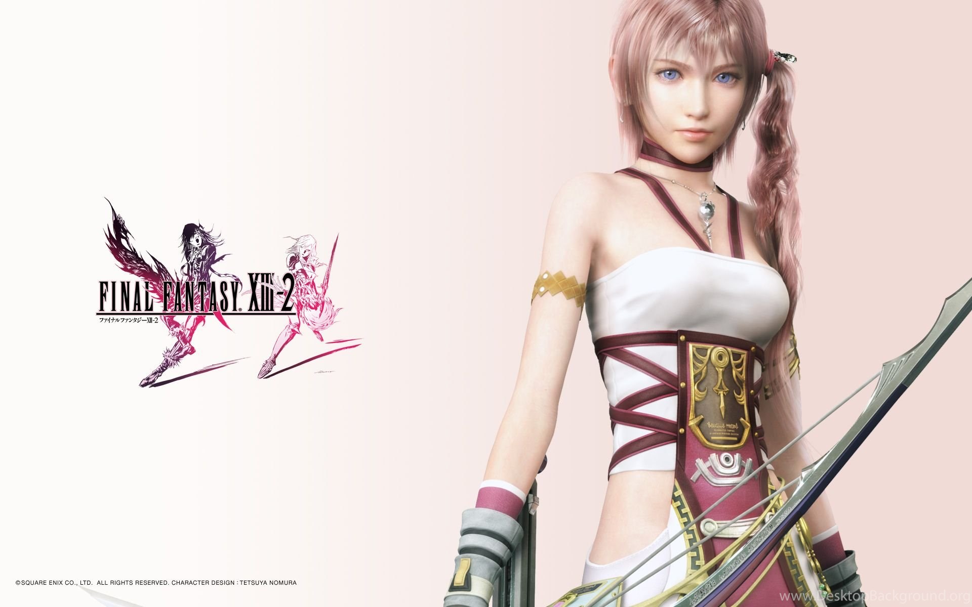 Final Fantasy Snow And Serah.