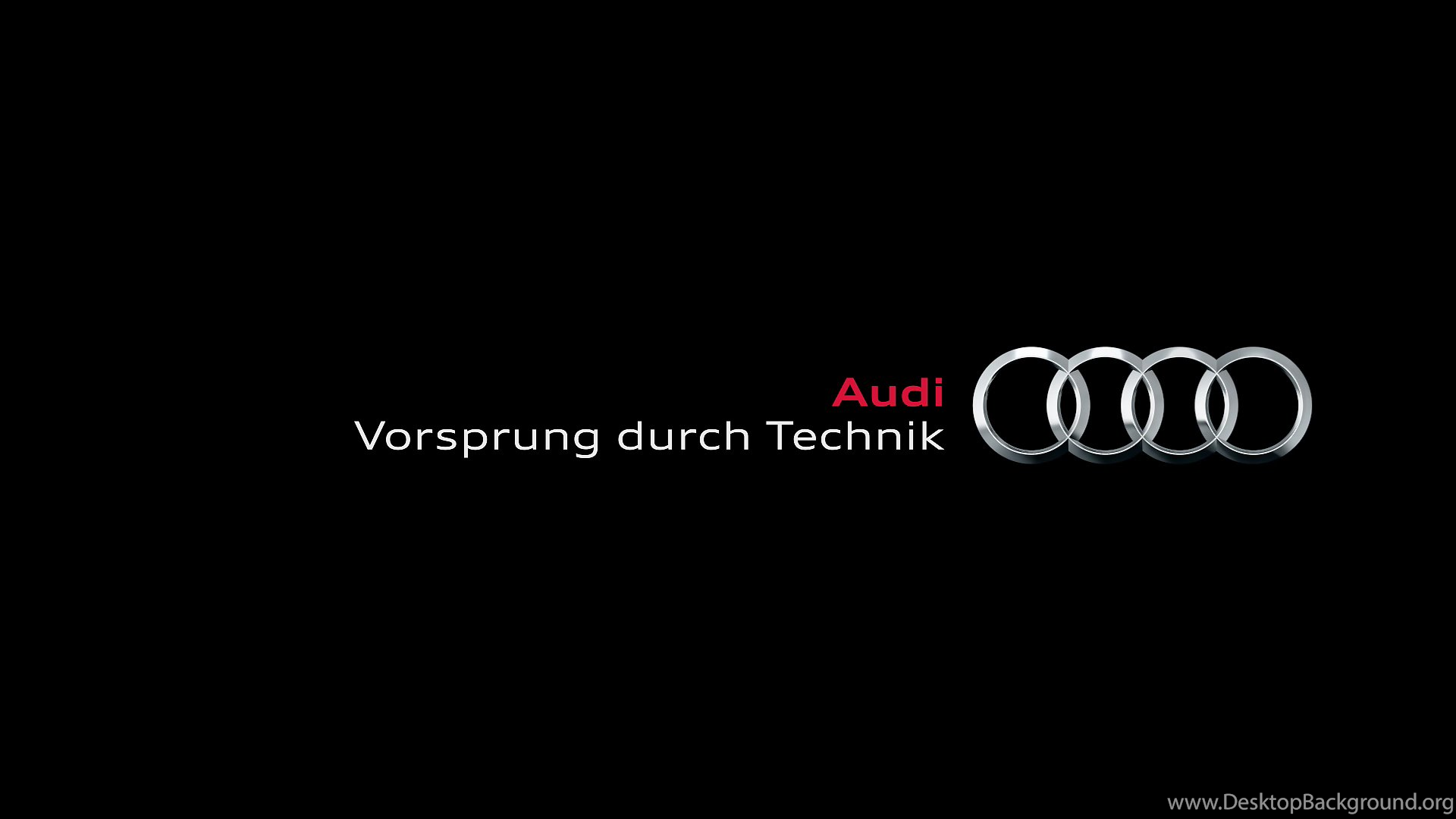 Audi Logo Image Desktop Background