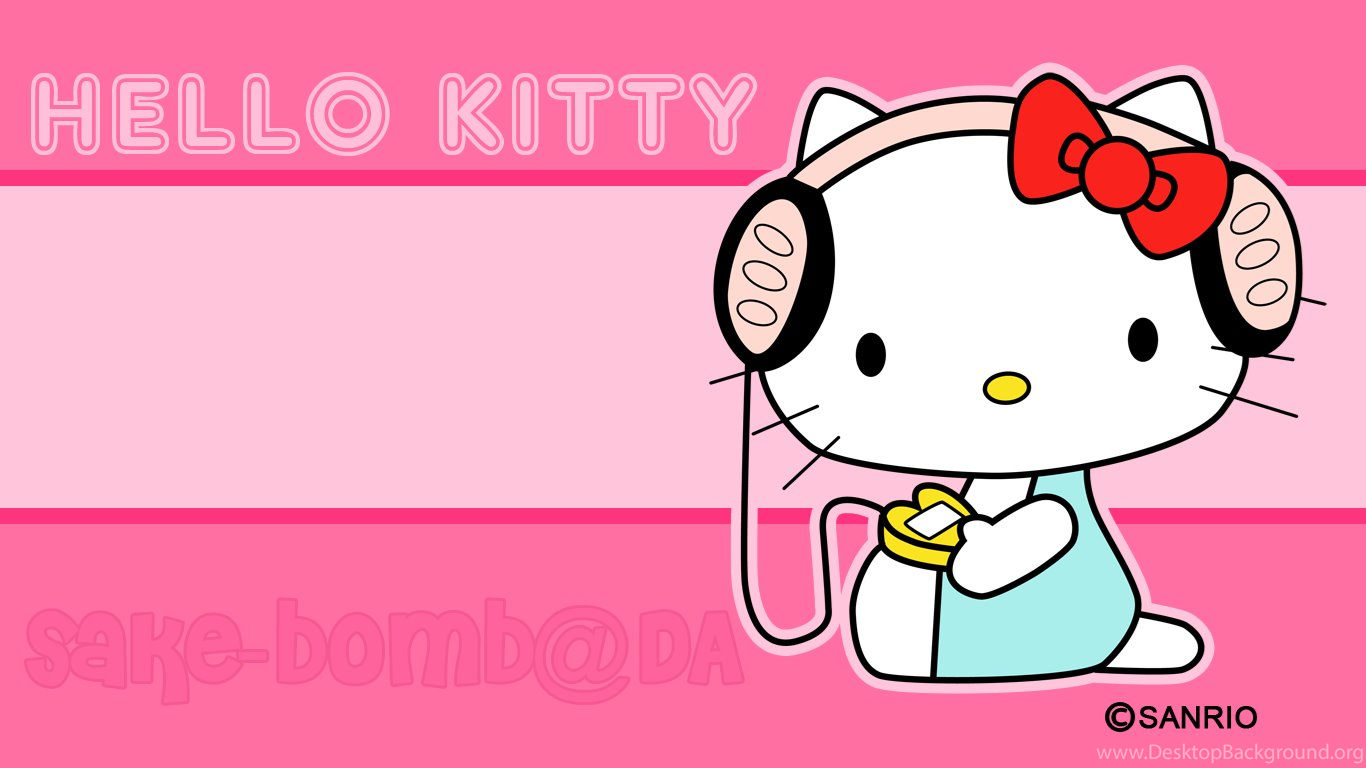 Hello Kitty Backgrounds Wallpapers Wallpapers Cave Desktop Background