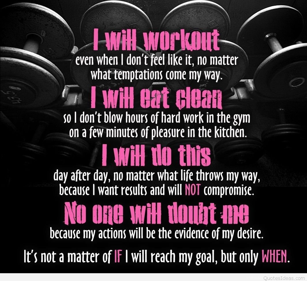 I Will Workout Quotes For Fitness Best Wallpaper Jpg Desktop Background