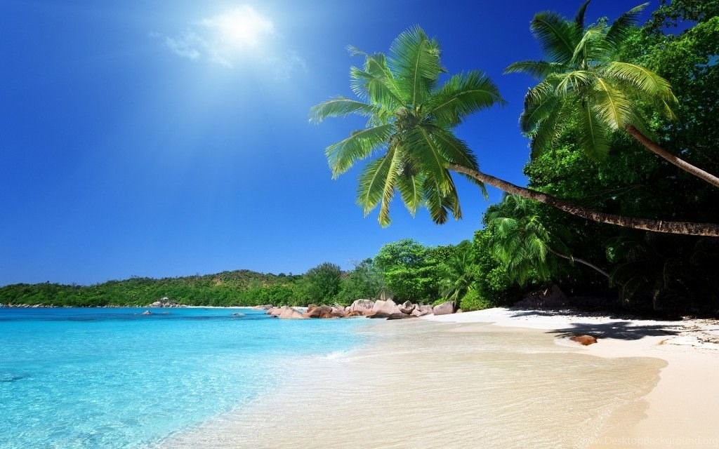 Free Beach Screensavers and Wallpapers Tropical Beach Scenes 1024 ...
