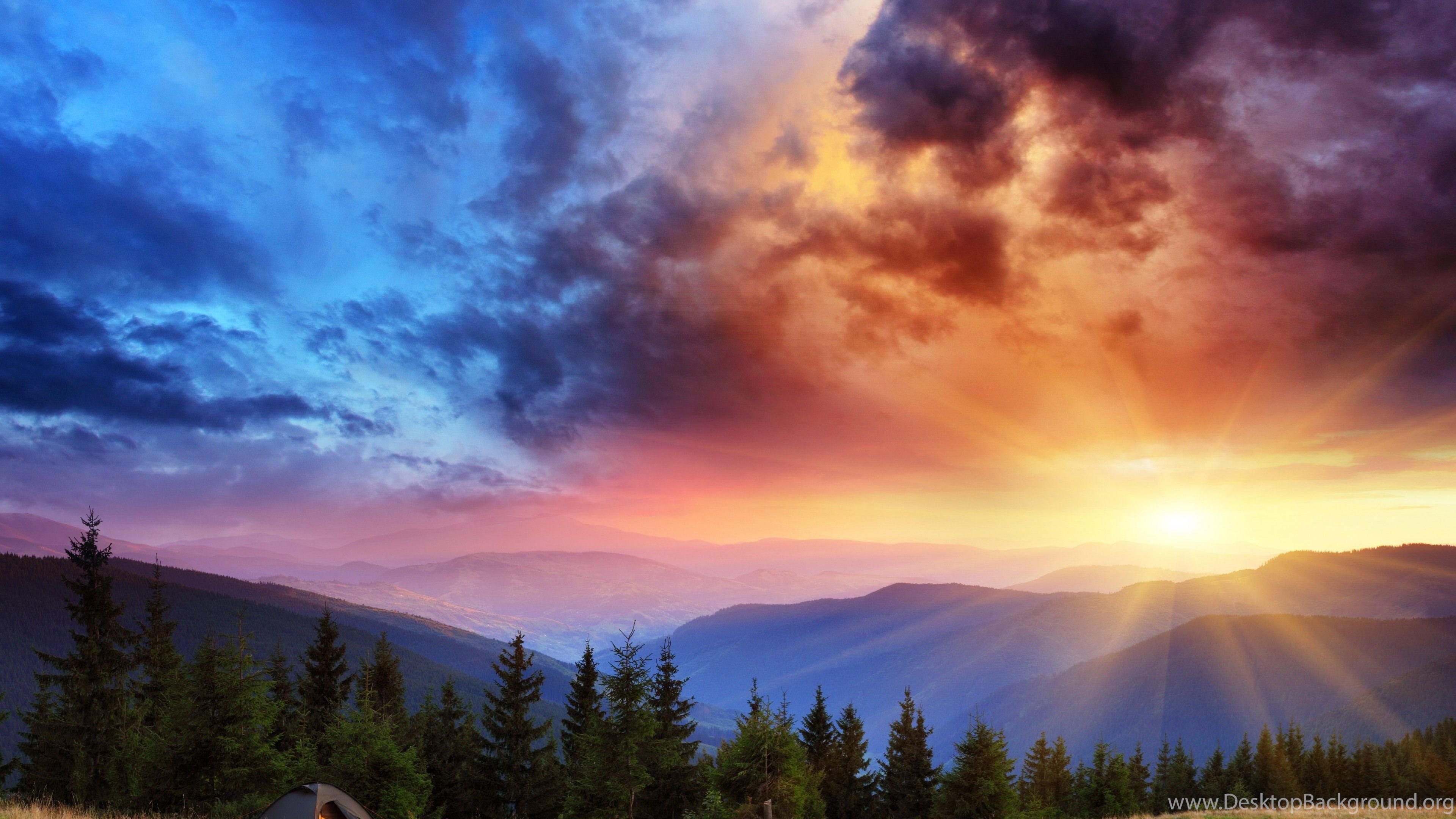 Sunrise Landscape Beautiful Scenery Wallpapers HD ...