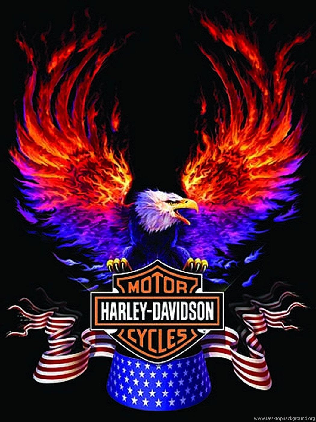 Harley Davidson Logo Wallpapers Wallpapers Cave Desktop Background
