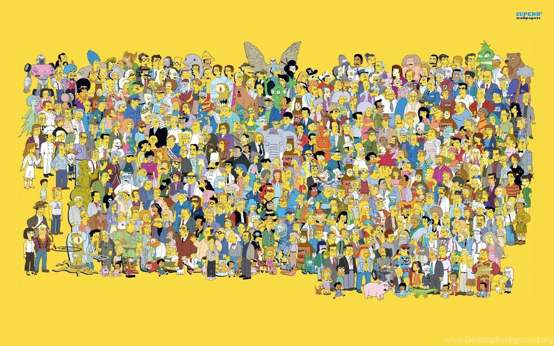 The Simpsons Wallpaper Desktop Background