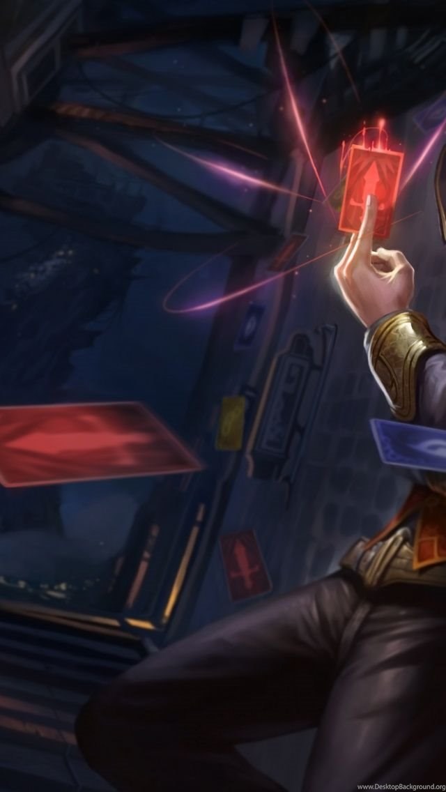 Twisted Fate Iphone 5 Wallpapers Desktop Background
