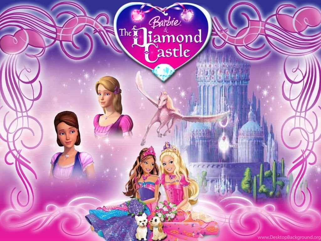 Barbie And The Diamond Castle Barbie Princess Wallpapers Desktop Background