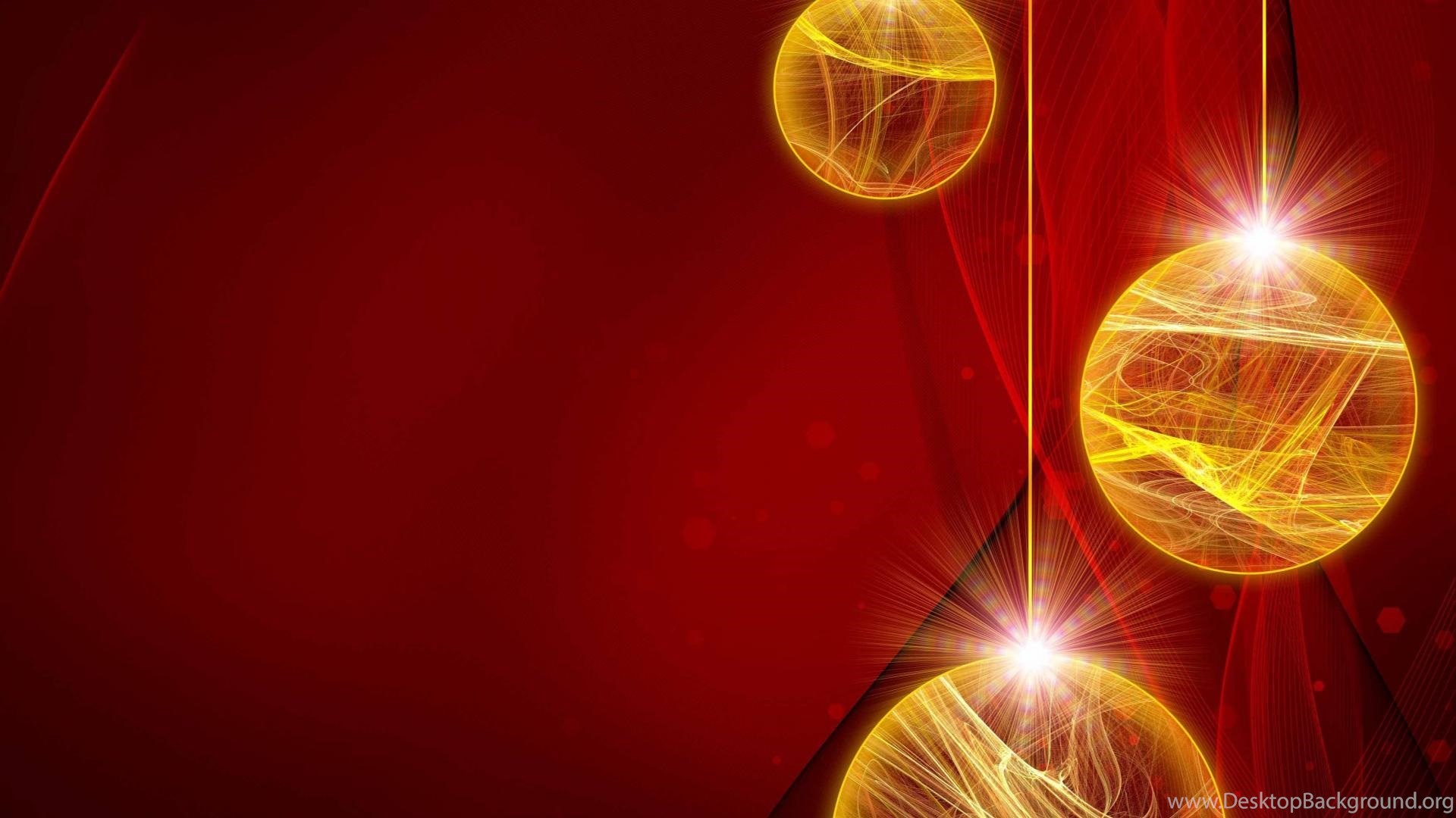 Christmas Decoration Abstract Balls Hd Wallpapers Desktop Background