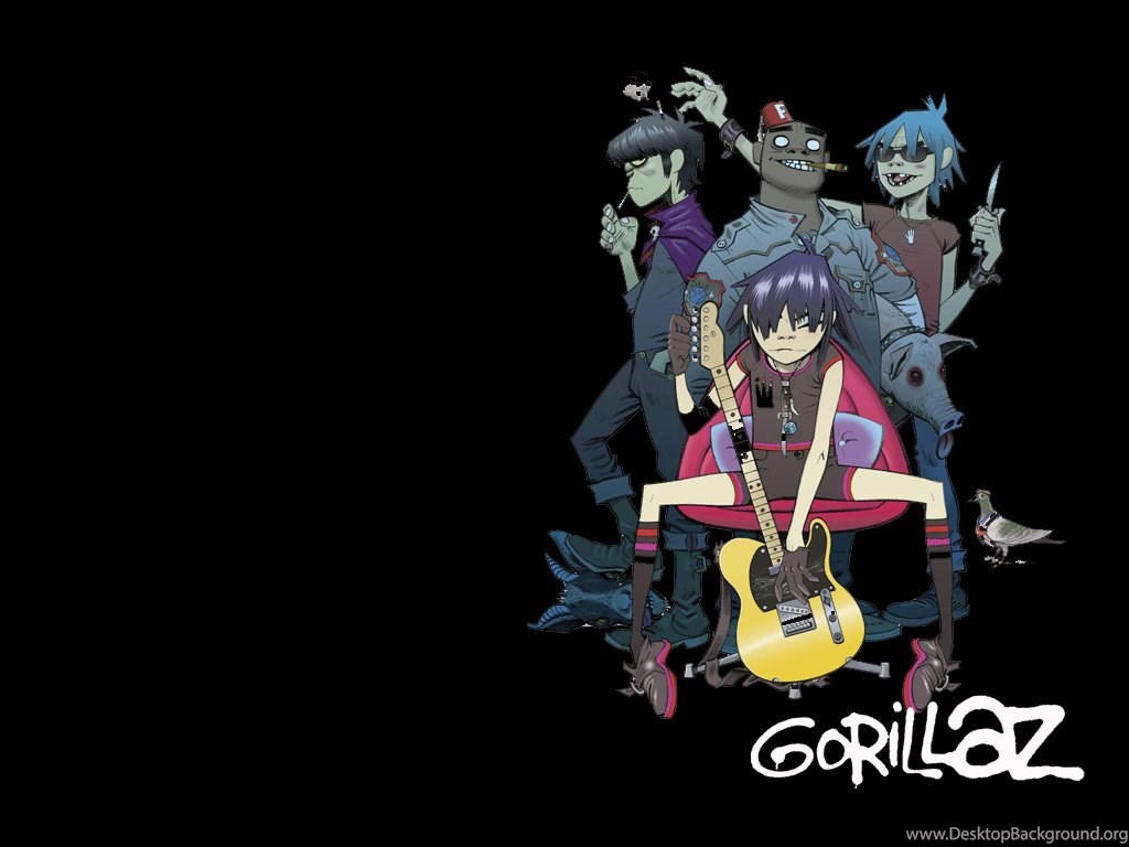 Featured image of post Gorillaz Noodle Background :  fan сlub noodle gorillaz.