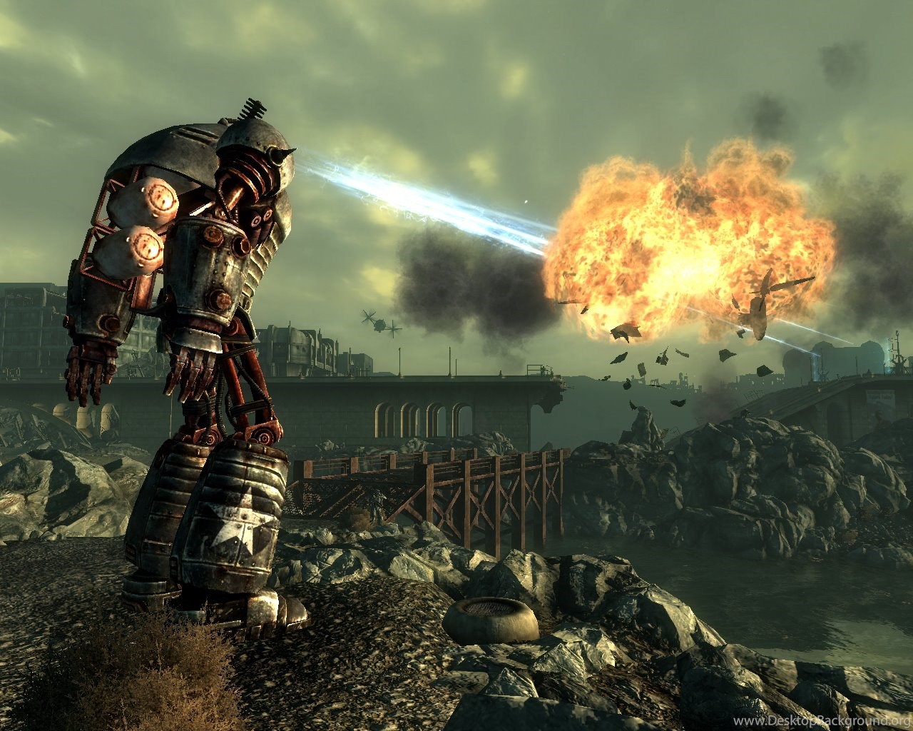 Fallout 3 Liberty Prime By Arhisage On Deviantart Desktop Background