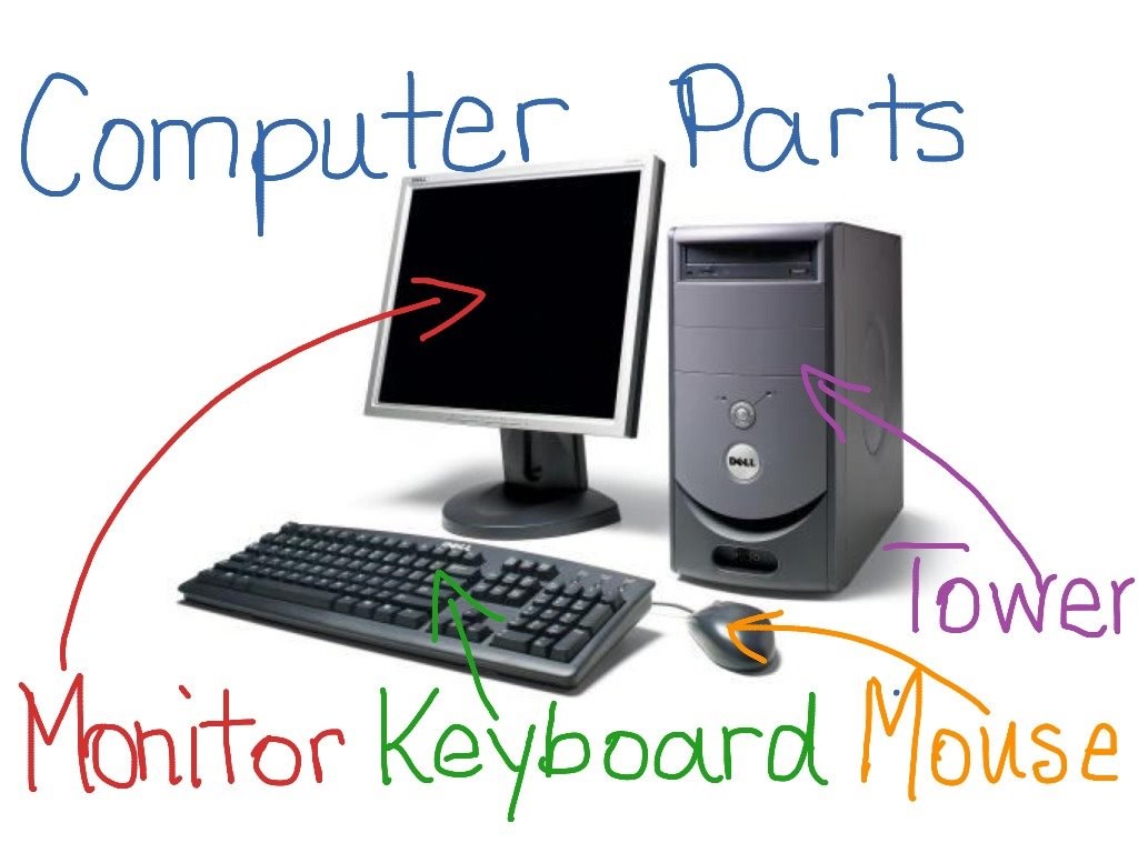 Computer Parts Desktop Background