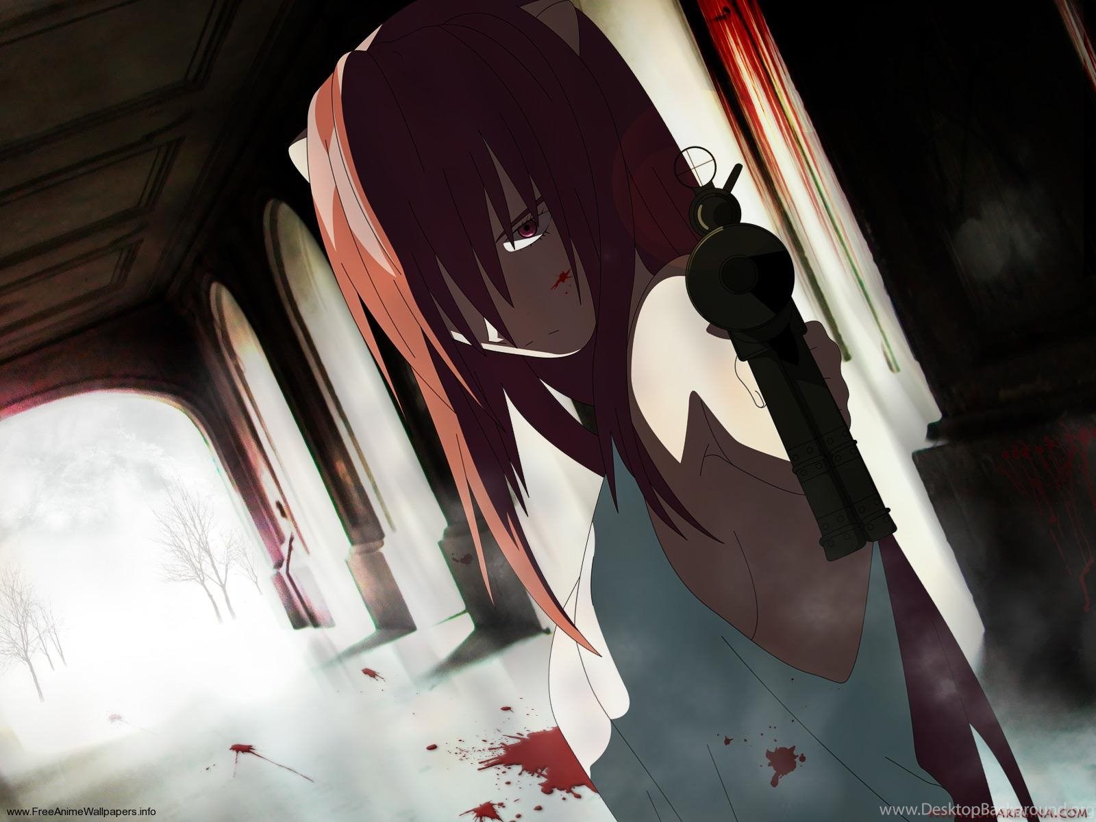 lucy from elfen lied cosplay