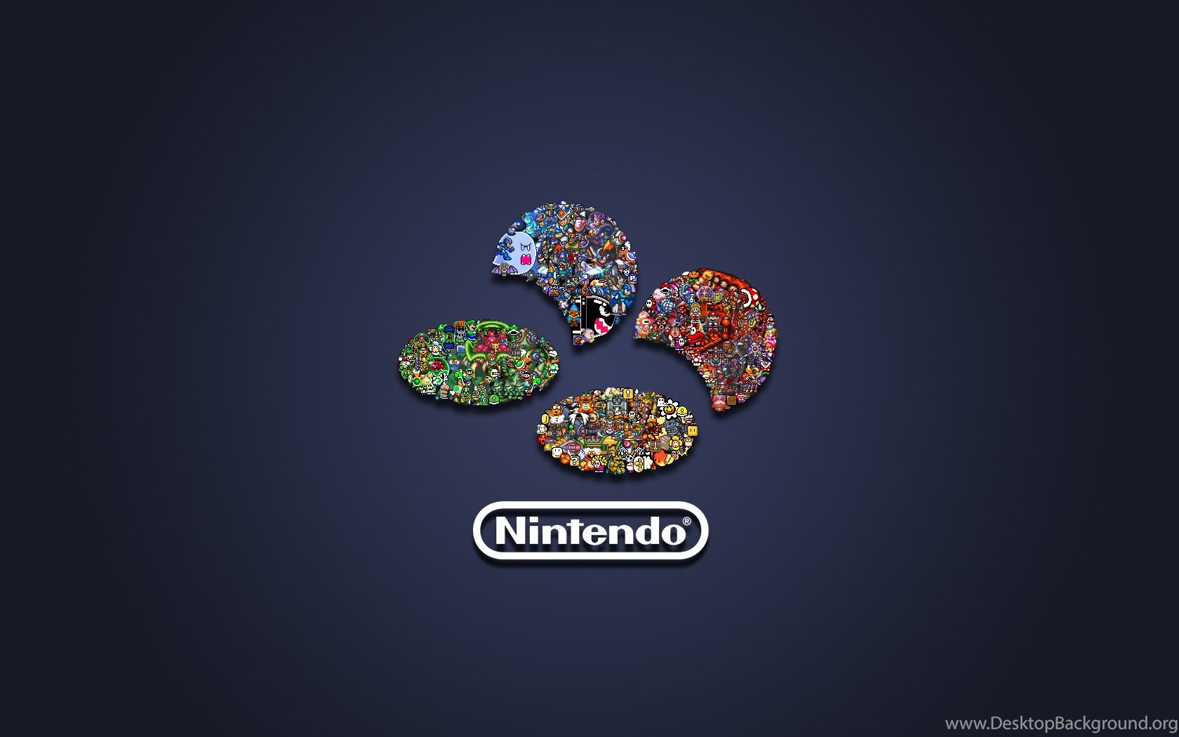 Super Nintendo Logo Wallpaper Desktop Background