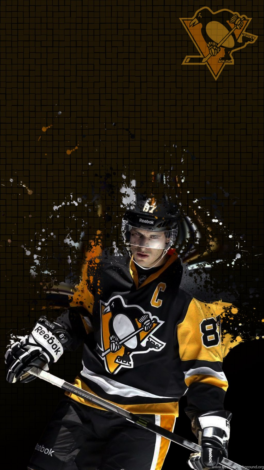 Sidney Crosby Alternate Wallpapers By Des Sportsart On Deviantart Desktop Background