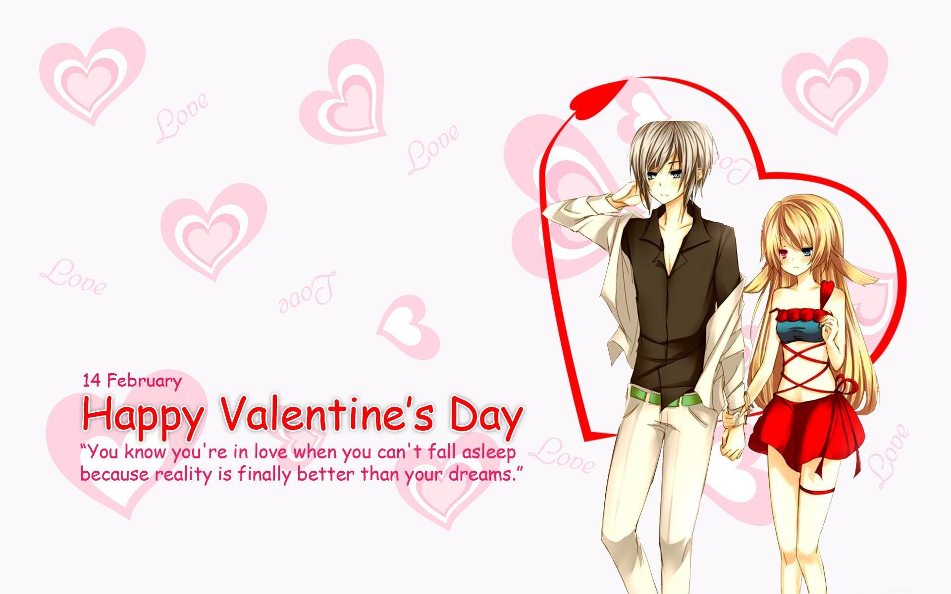 Unduh 51+ Background Anime Valentine HD Terbaik