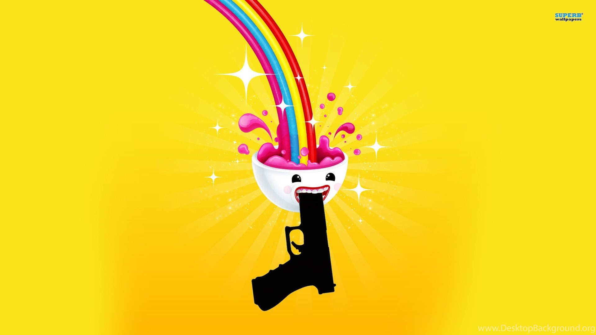 free funny rainbow wallpapers