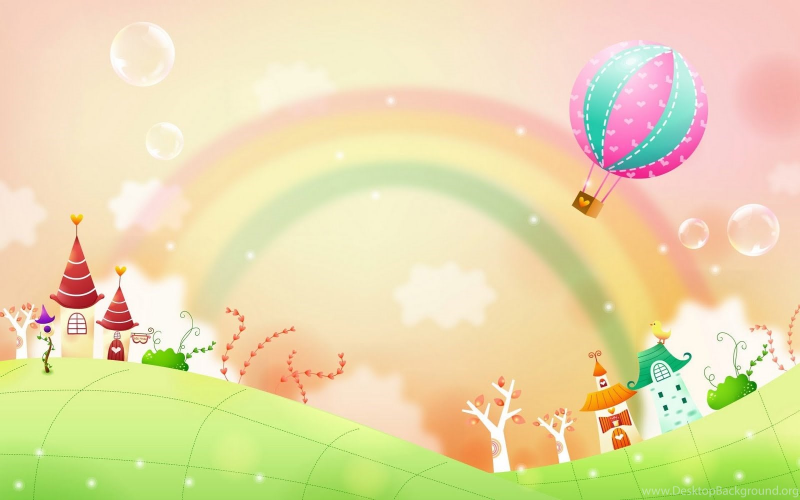 Gambar Dunia Kartun Fantasi Yang Cantik Cantik Hd Wallpapers Android Desktop Background