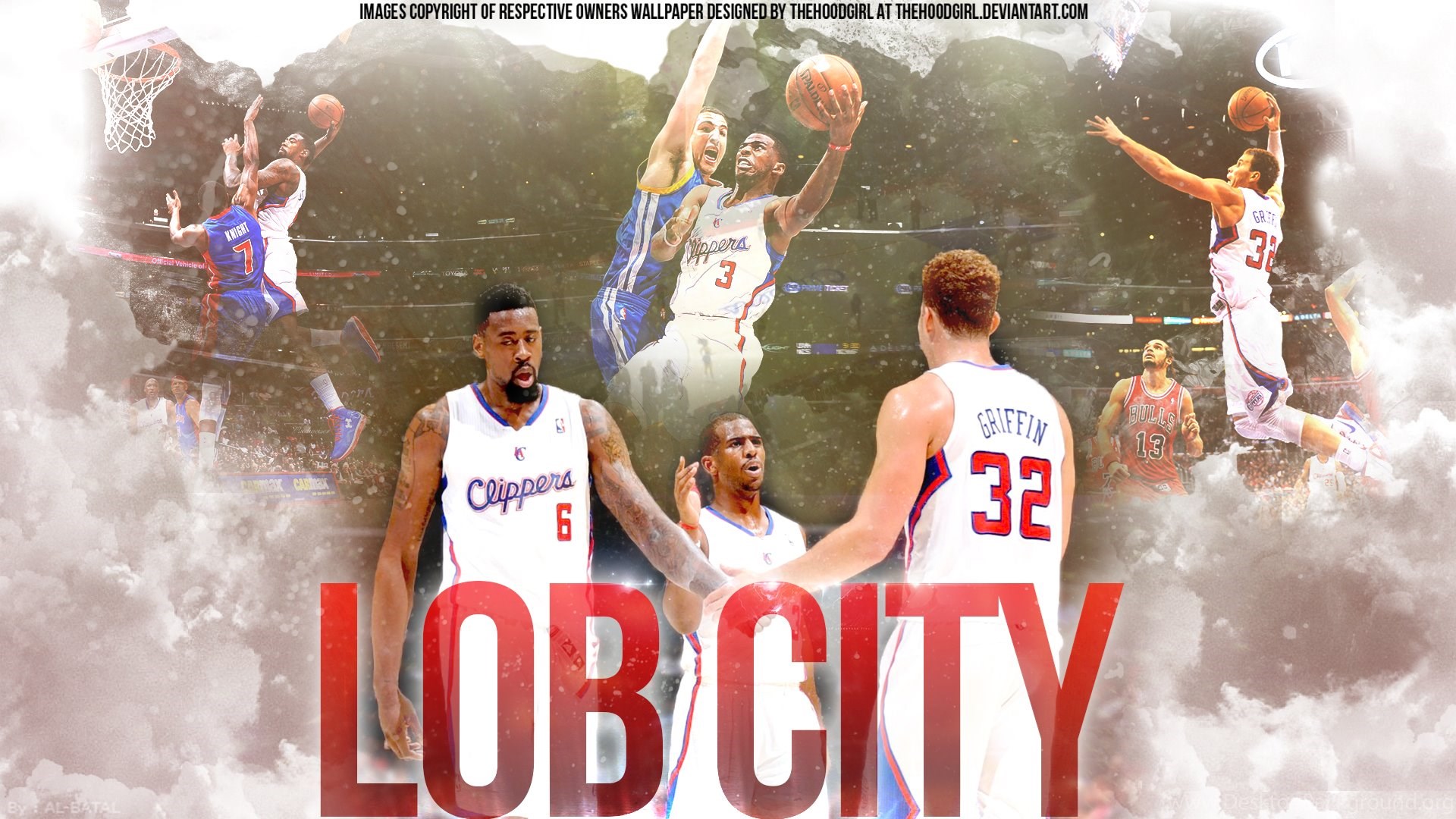 Los Angeles Clippers Lob City Wallpapers 1920x1080 By Thehoodgirl Desktop Background