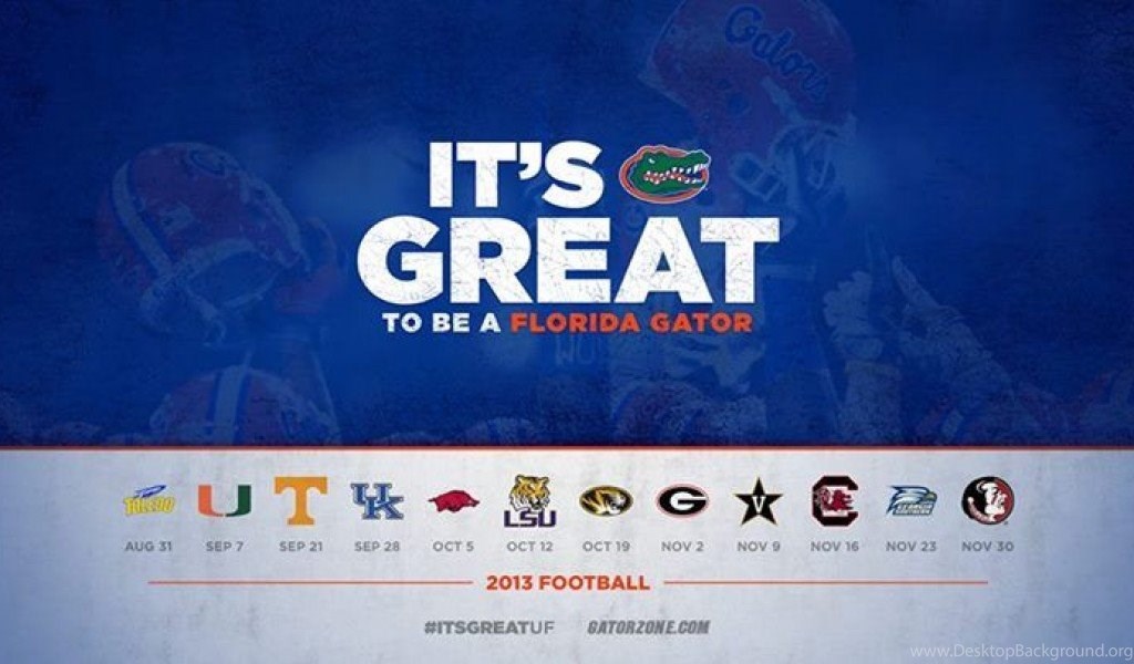 Florida Gators Football Schedule Wallpapers Desktop Background