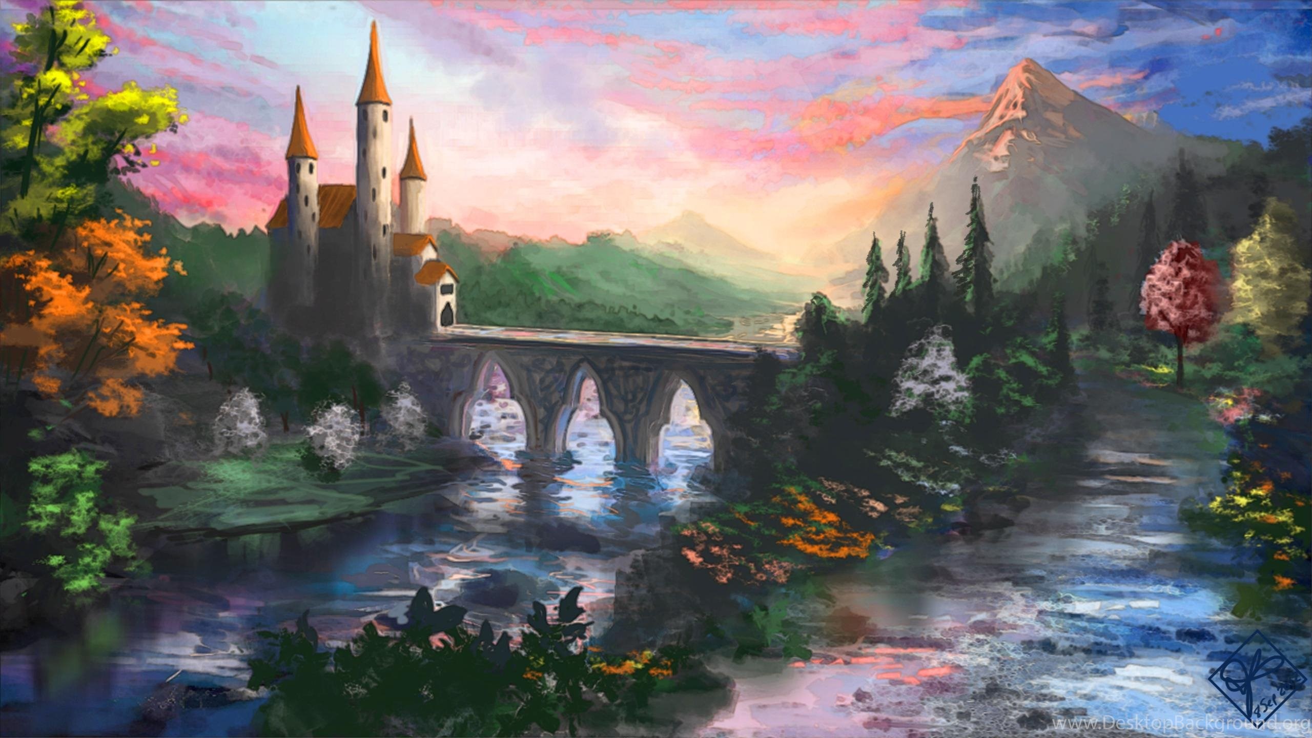 Fairytale Castle ( Desktop Background