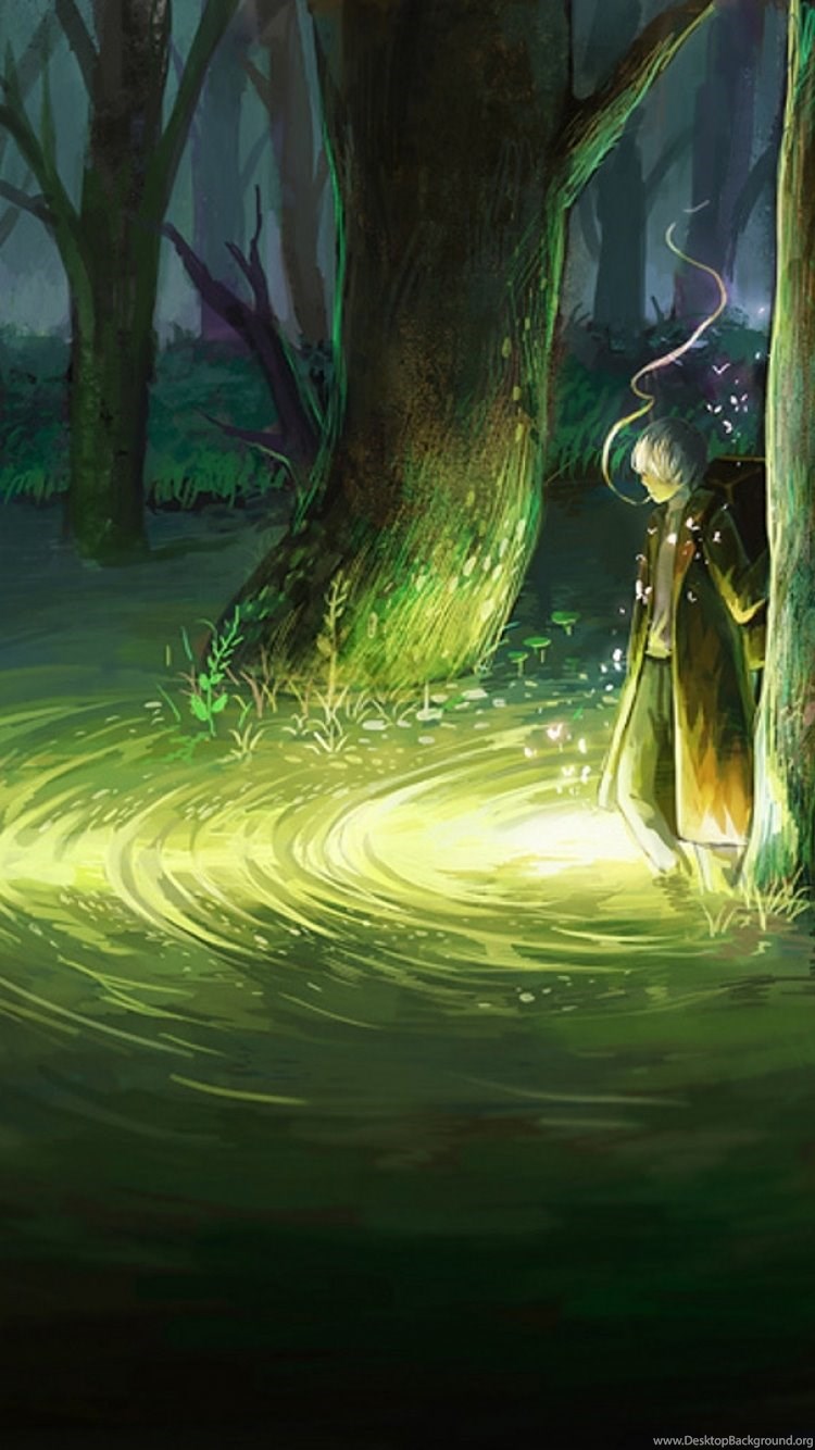 Iphone 6 Anime Mushishi Wallpapers Id 438359 Desktop Background