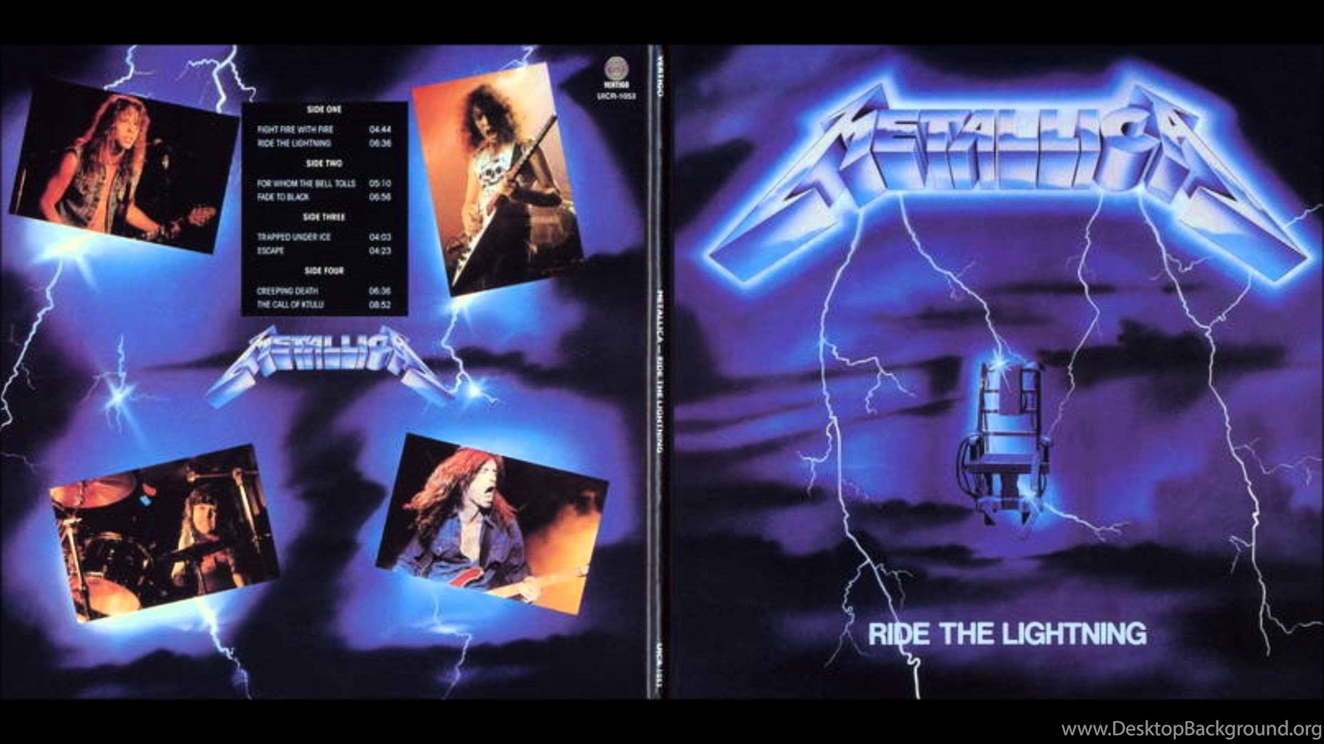 pics Ride The Lightning Metallica Desktop Wallpaper metallica ride the lightning all songs