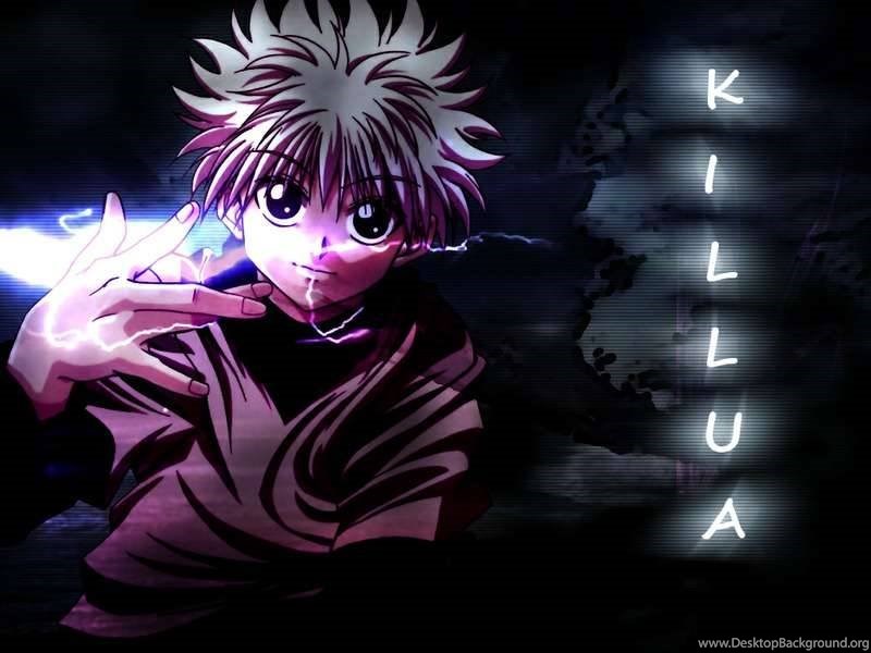 Killua Lightning Power Hunter X Hunter Wallpapers Desktop Background
