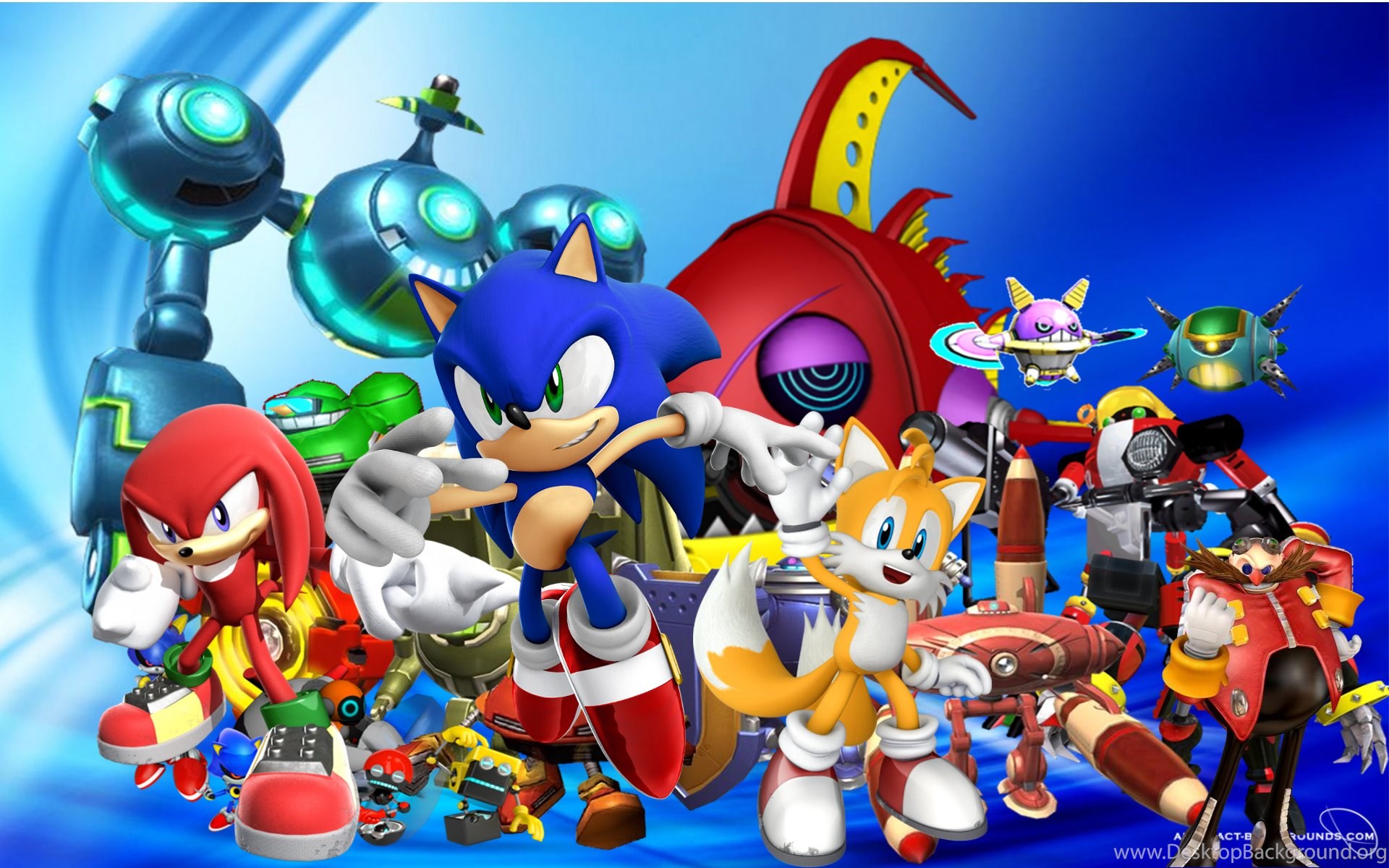 Colorful Sonic The Hedgehog Wallpaper Backgrounds For Pc Desktop