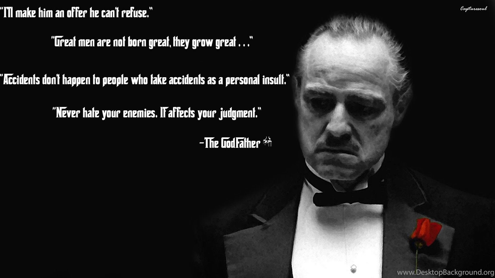 godfather quotesgram desktop background