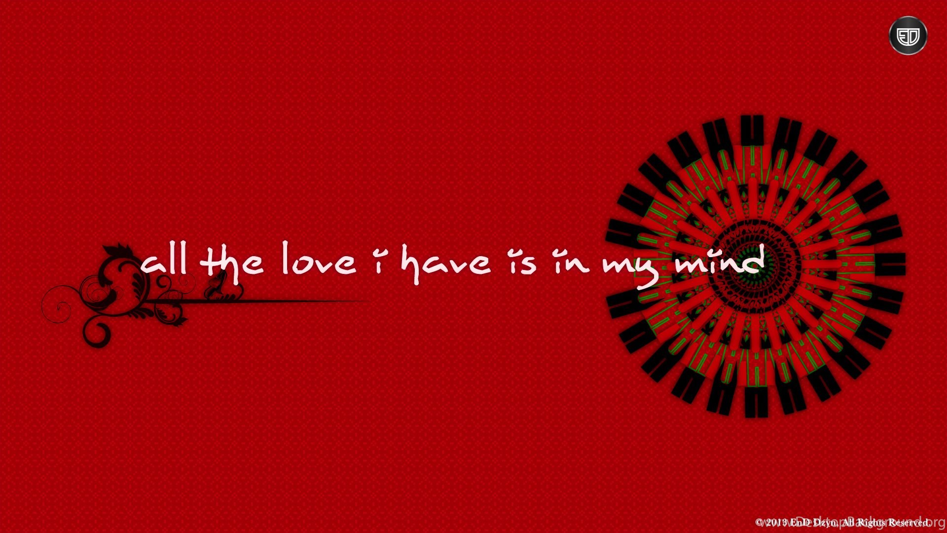 Vector Hd Wallpaper Backgrounds Abstract Funky Red N Black 3d
