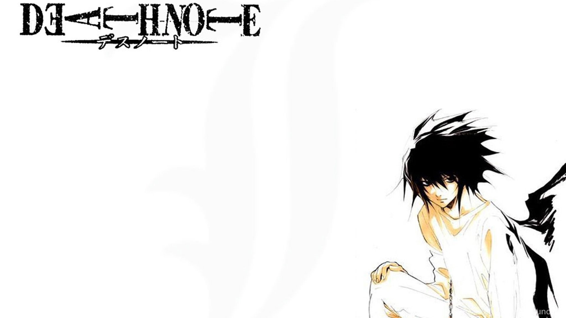 Death Note L Wallpapers Iphone Anime Wallpapers Kokeancom Desktop
